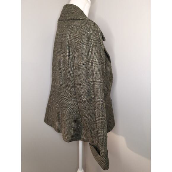 Escada Heritage Traditional Plaid Power Suit Blazer & Pants - Picture 4 of 9